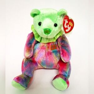 Vintage Ty AUGUST BIRTHDAY Bear Beanie Baby